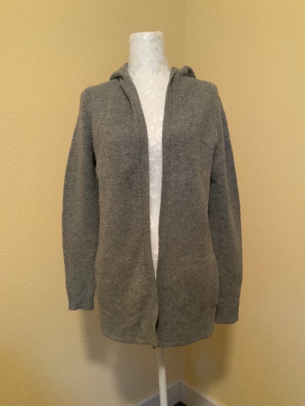 St. Tropez West 2Ply Cashmere Hooded Cardigan